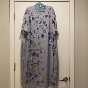 Embellished Asos Curve Midi Dress